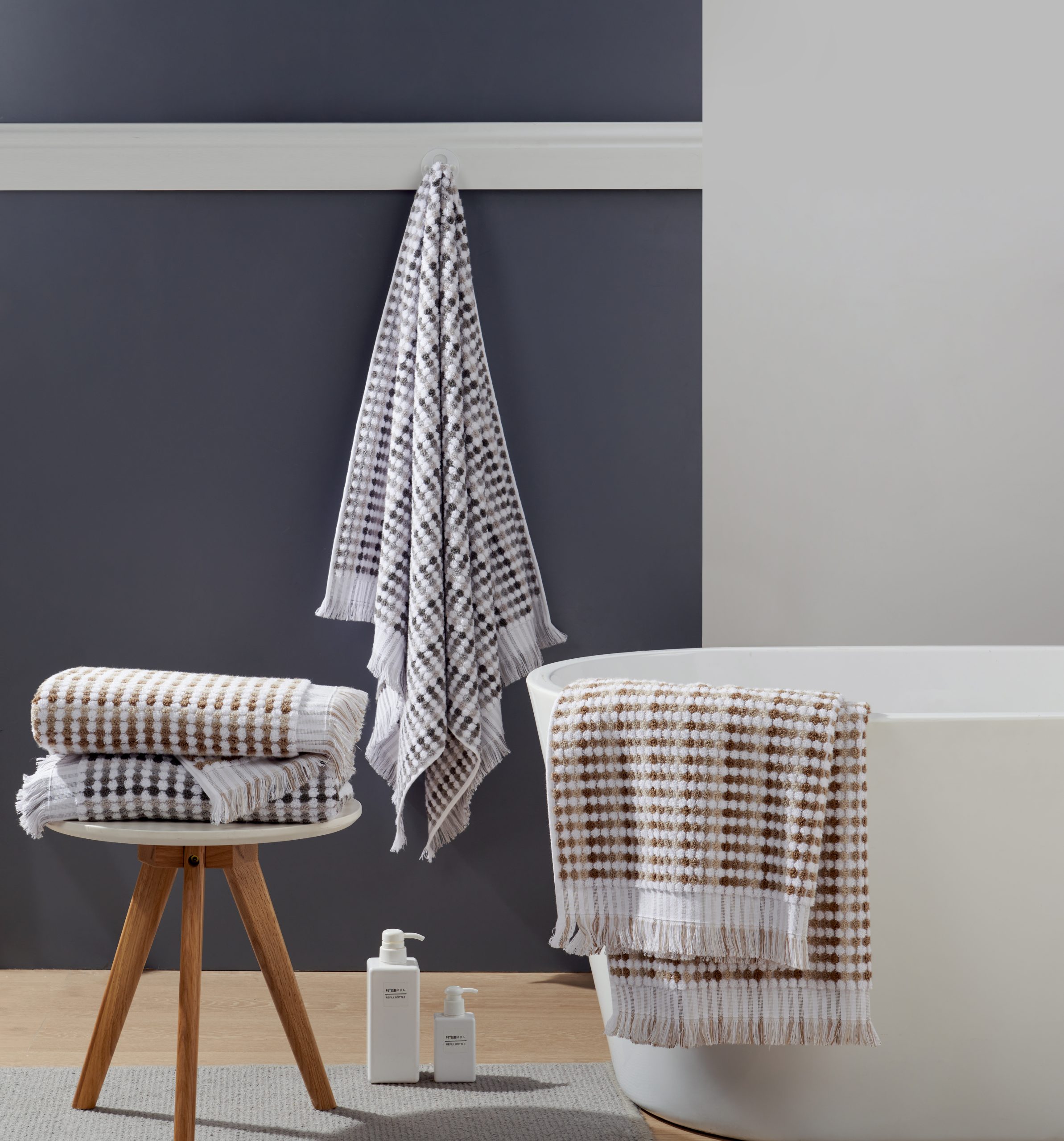 Jenny Mclean Pom Pom Towel 14PC